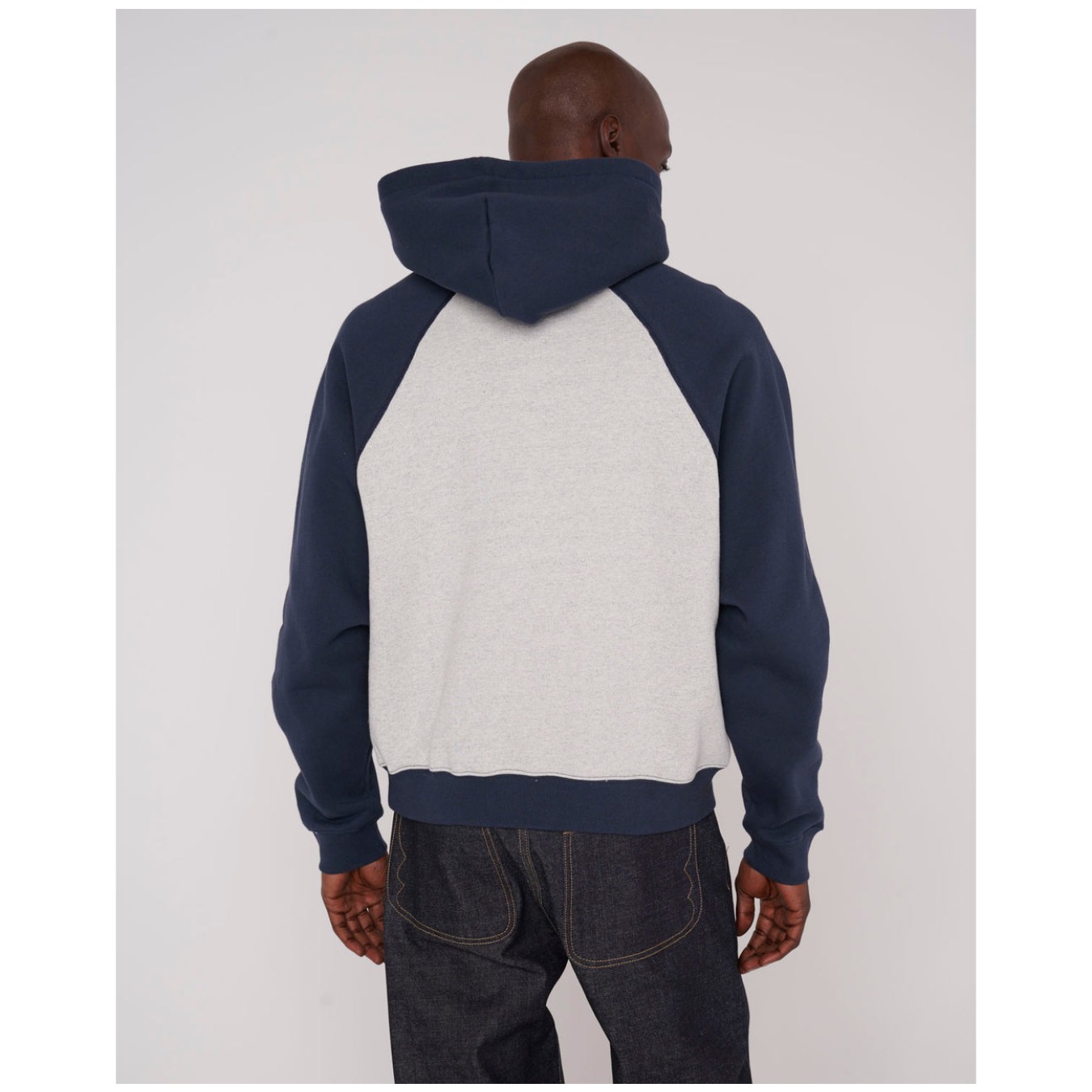 Brain Dead Fleece Logo Head Raglan Hoodie