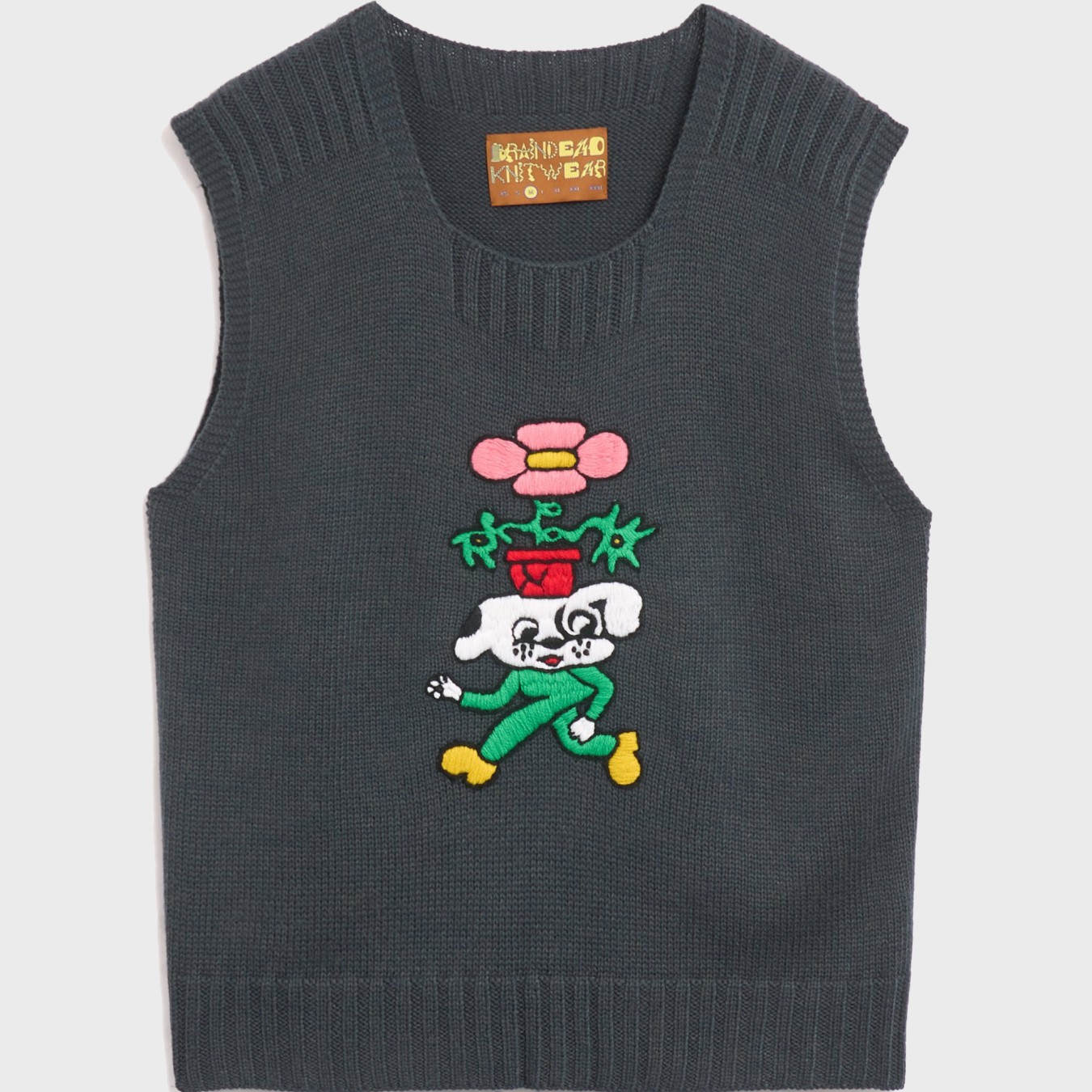 Brain Dead Square Neck Sweater Vest