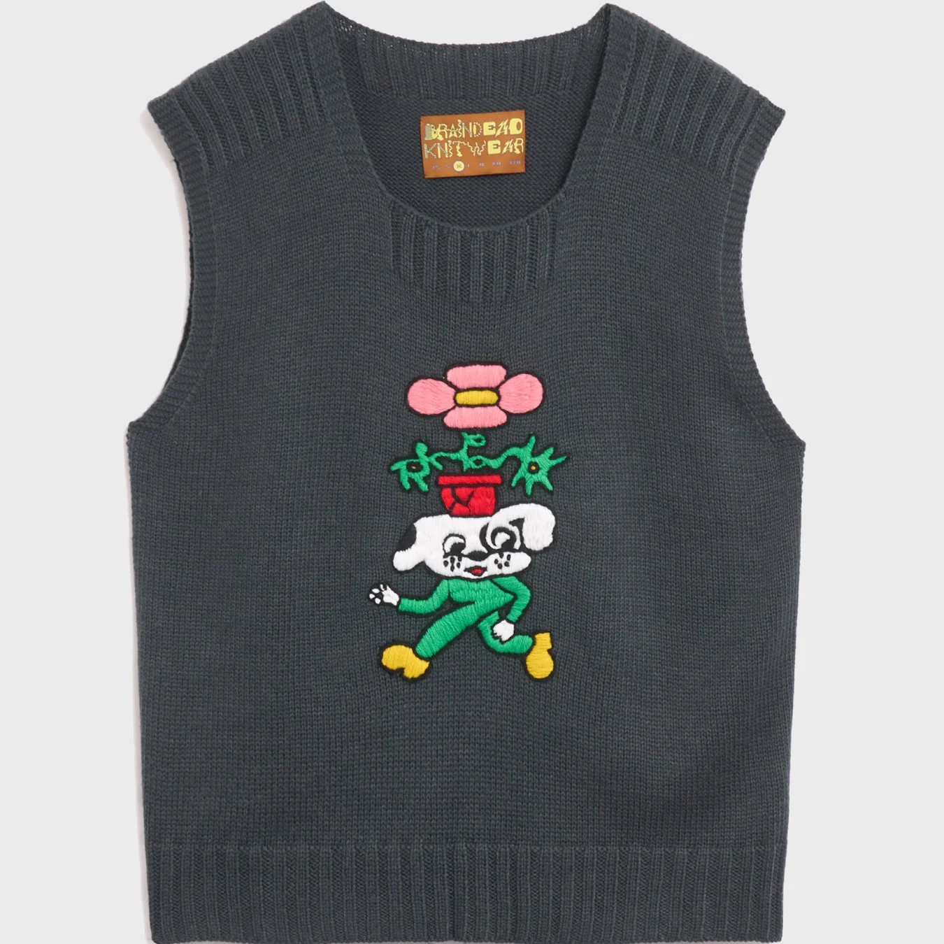 Brain Dead Square Neck Sweater Vest