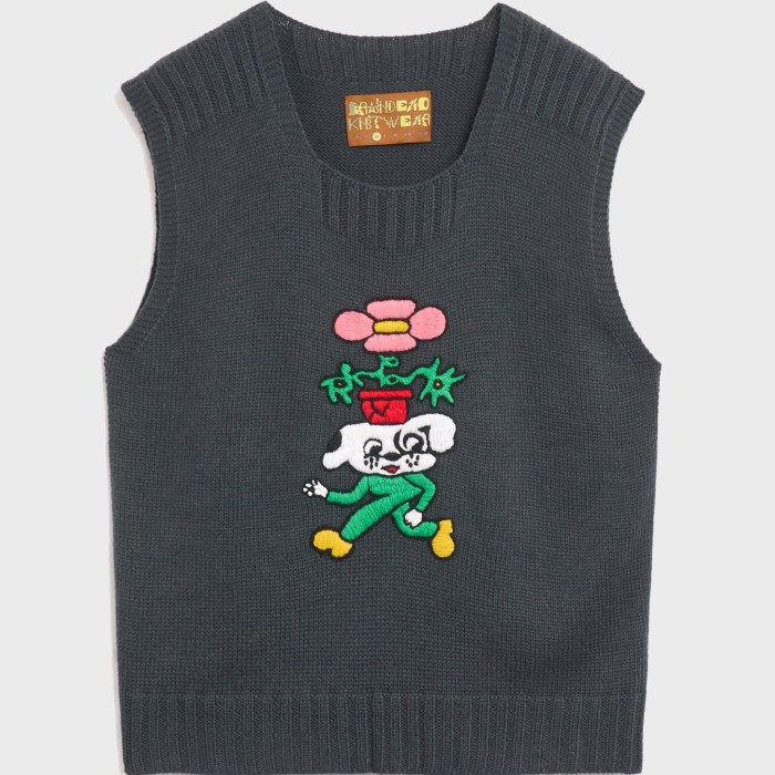 Brain Dead Square Neck Sweater Vest