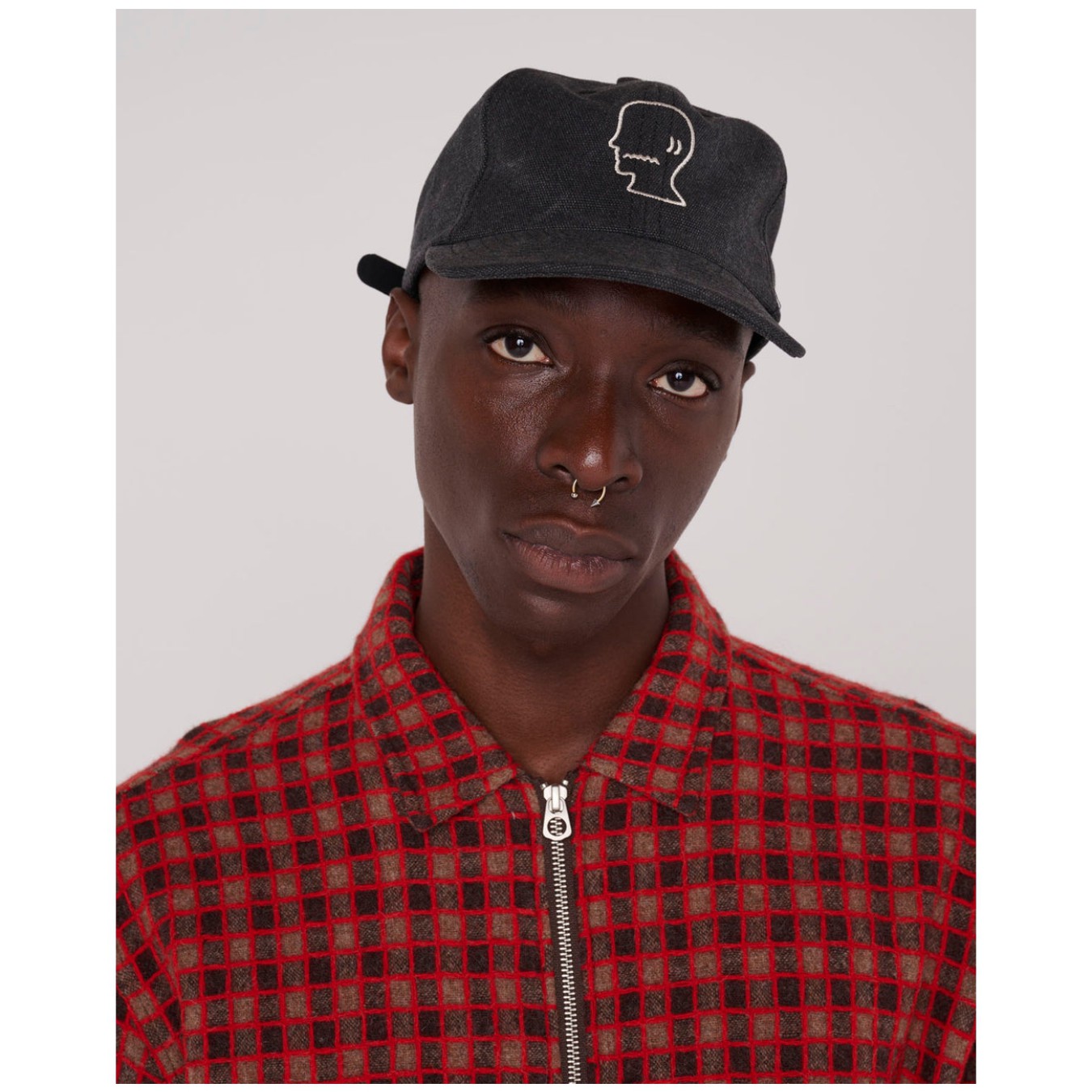 Brain Dead Washed Twill Logohead Hat