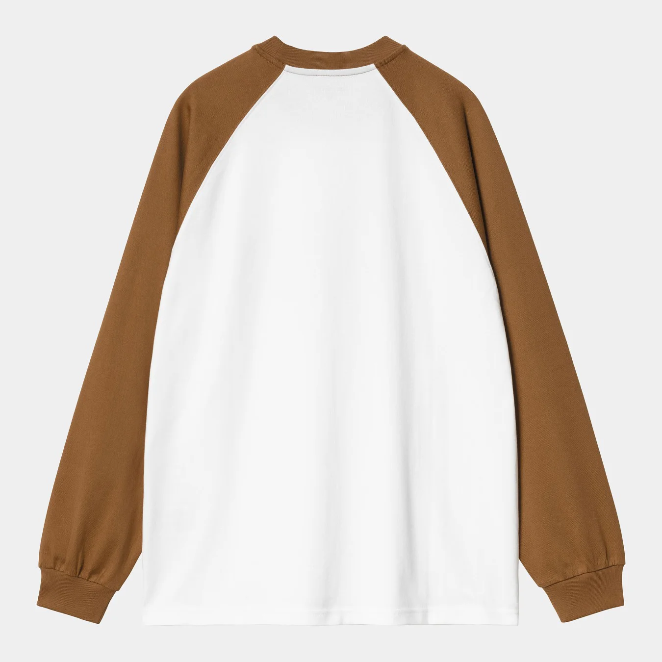 Carhartt WIP L/S Brown Ducks Baseball T-Shirt