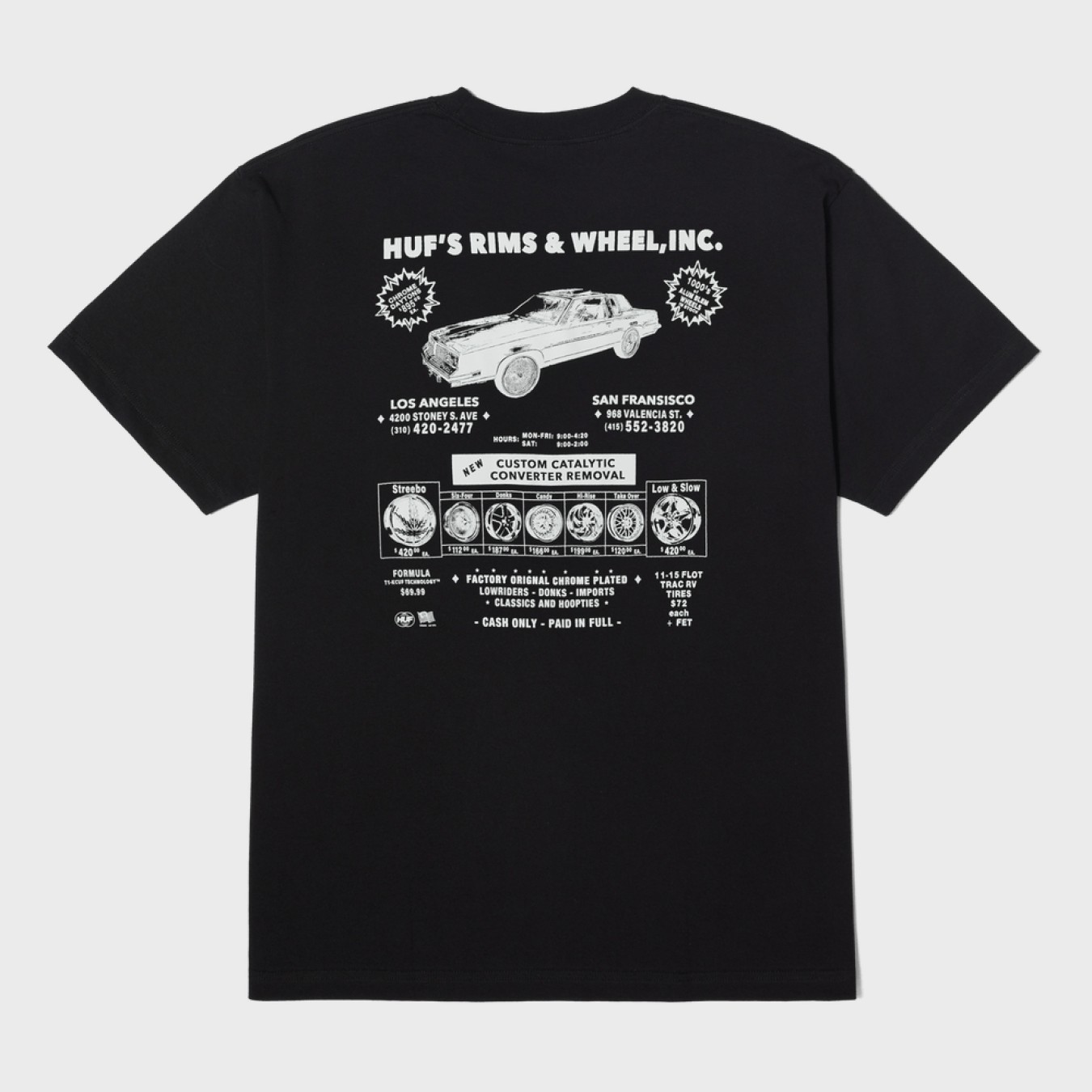 Huf Rim & Wheel Inc T-Shirt