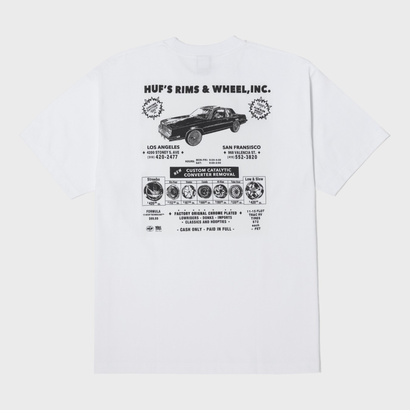 Huf Rim & Wheel Inc T-Shirt
