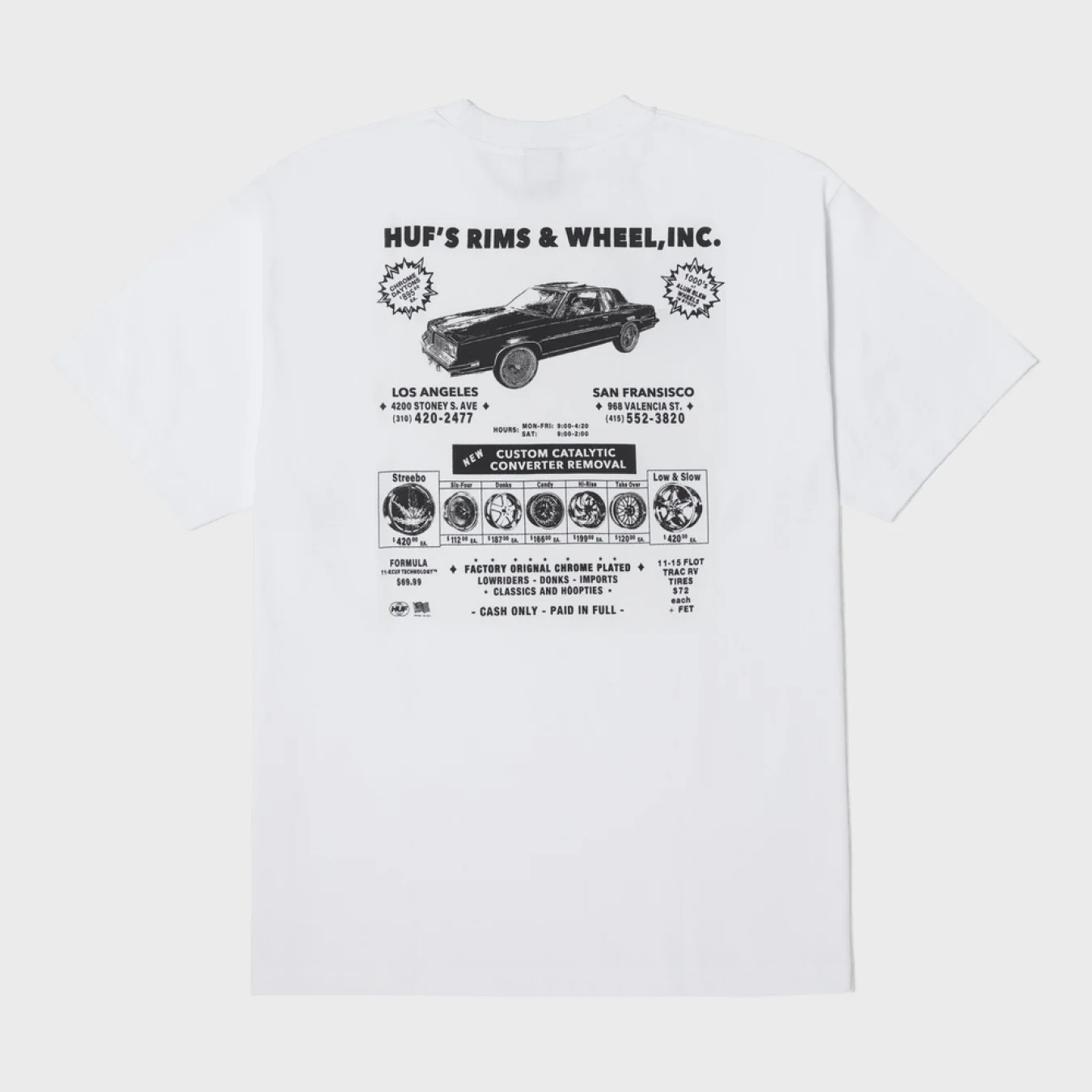 Huf Rim & Wheel Inc T-Shirt