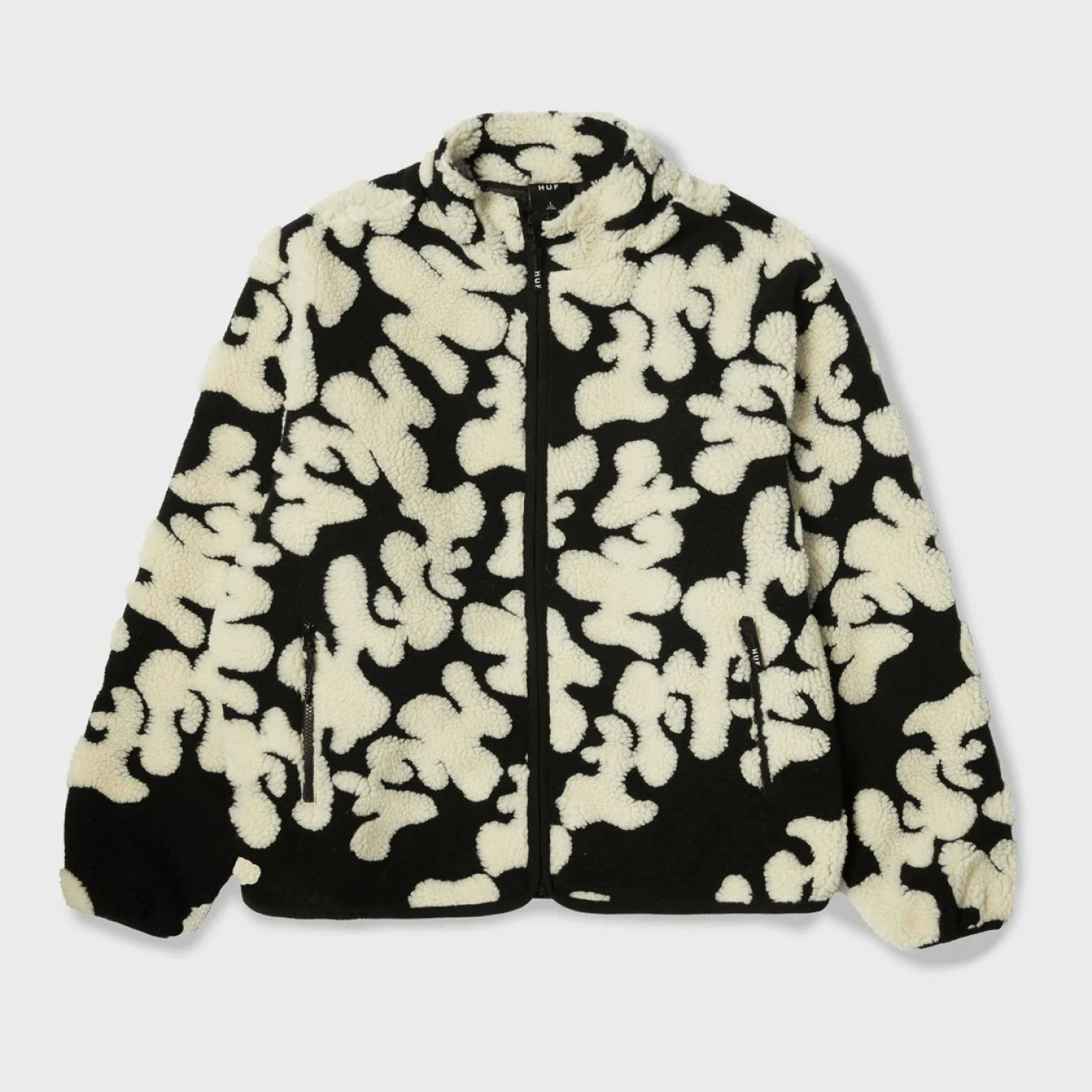 Huf Abstract High Pile Jacquard