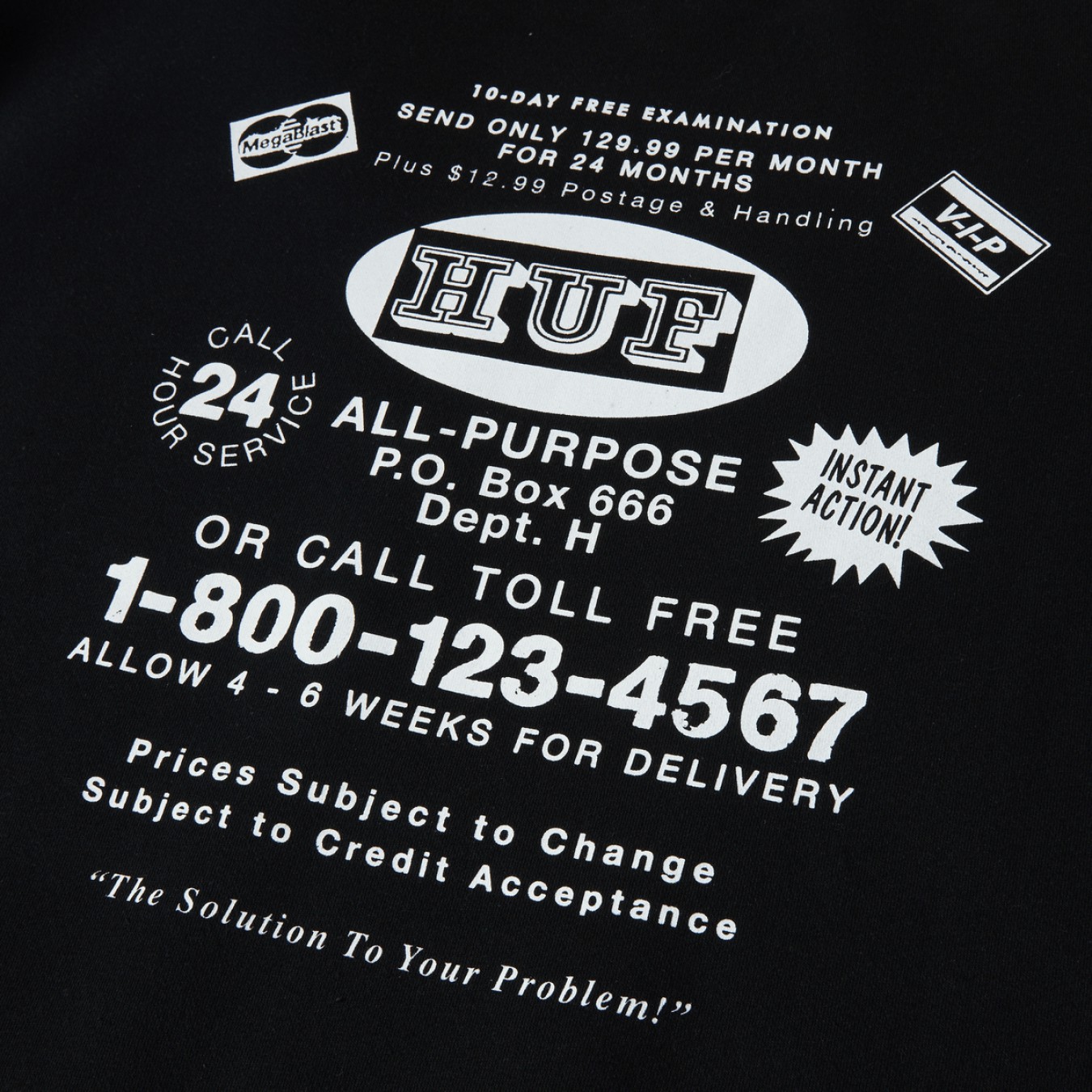 Huf As Seen On TV Crewneck Sweatshirt