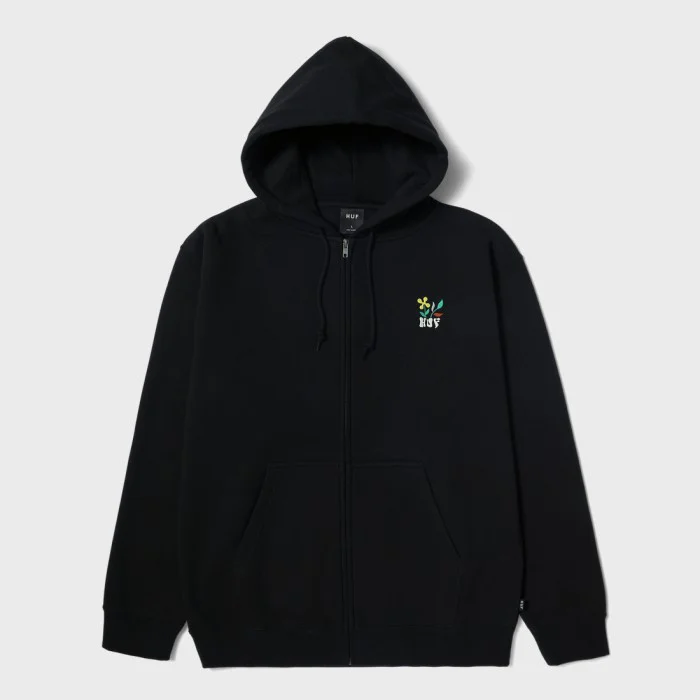 Huf Flower Full-Zip Hoodie