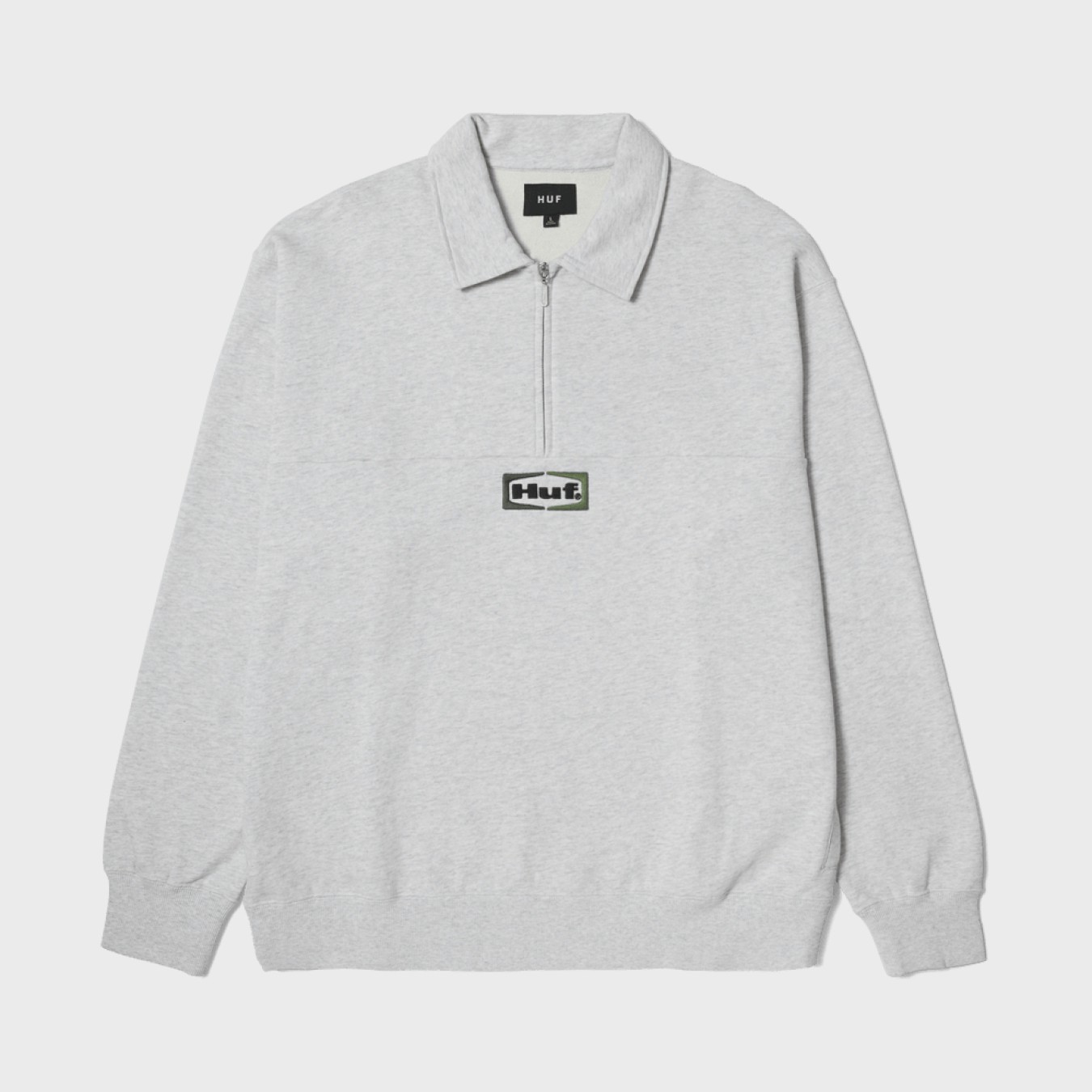 Huf Slate Quarter Zip Fleece