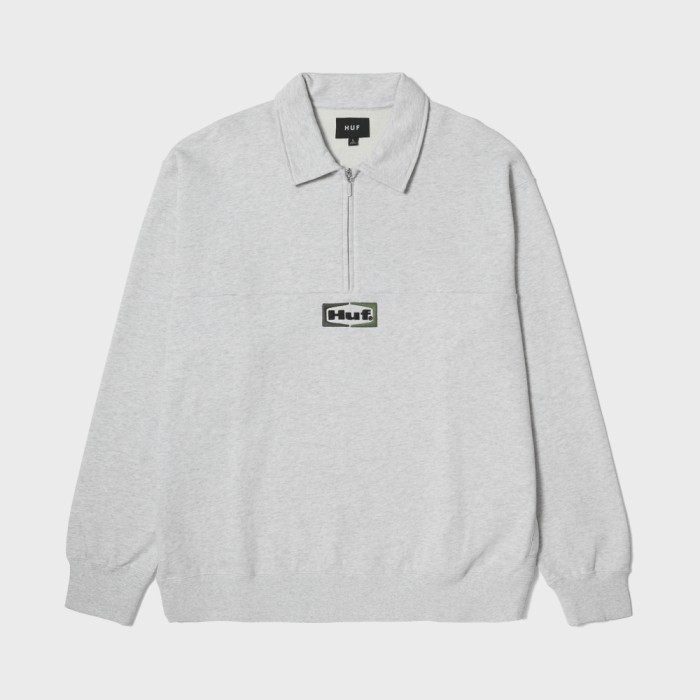 Huf Slate Quarter Zip Fleece