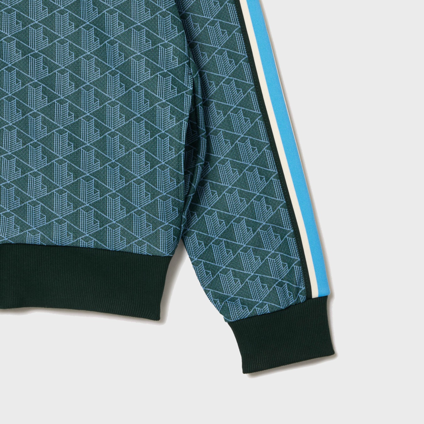 Lacoste Paris Zip-Up Jacquard Track Jacket