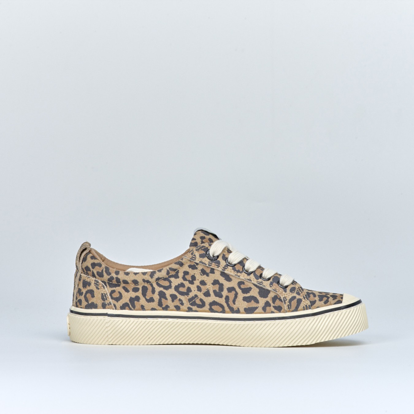Cariuma OCA Low Stripe Leopard Print Suede W