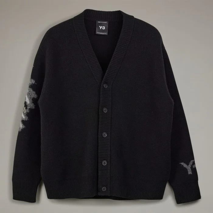 Y-3 Graphic Knit Cardigan