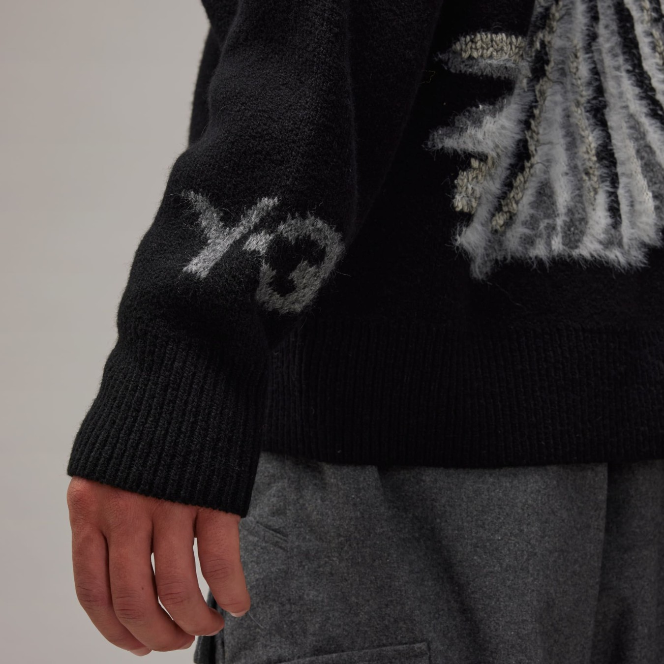 Y-3 Graphic Knit Cardigan