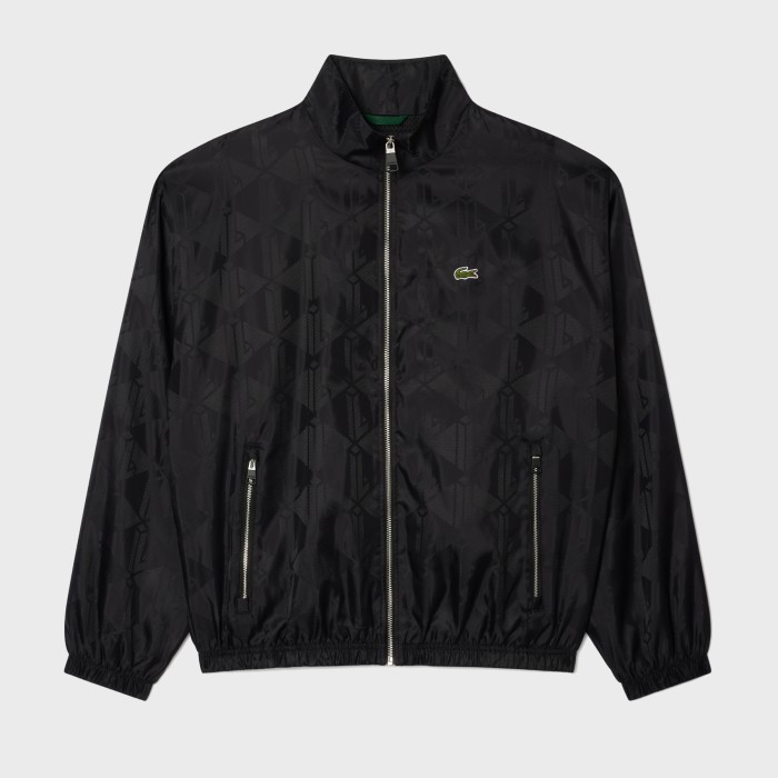 Lacoste Cropped Monogram Sportsuit Jacket