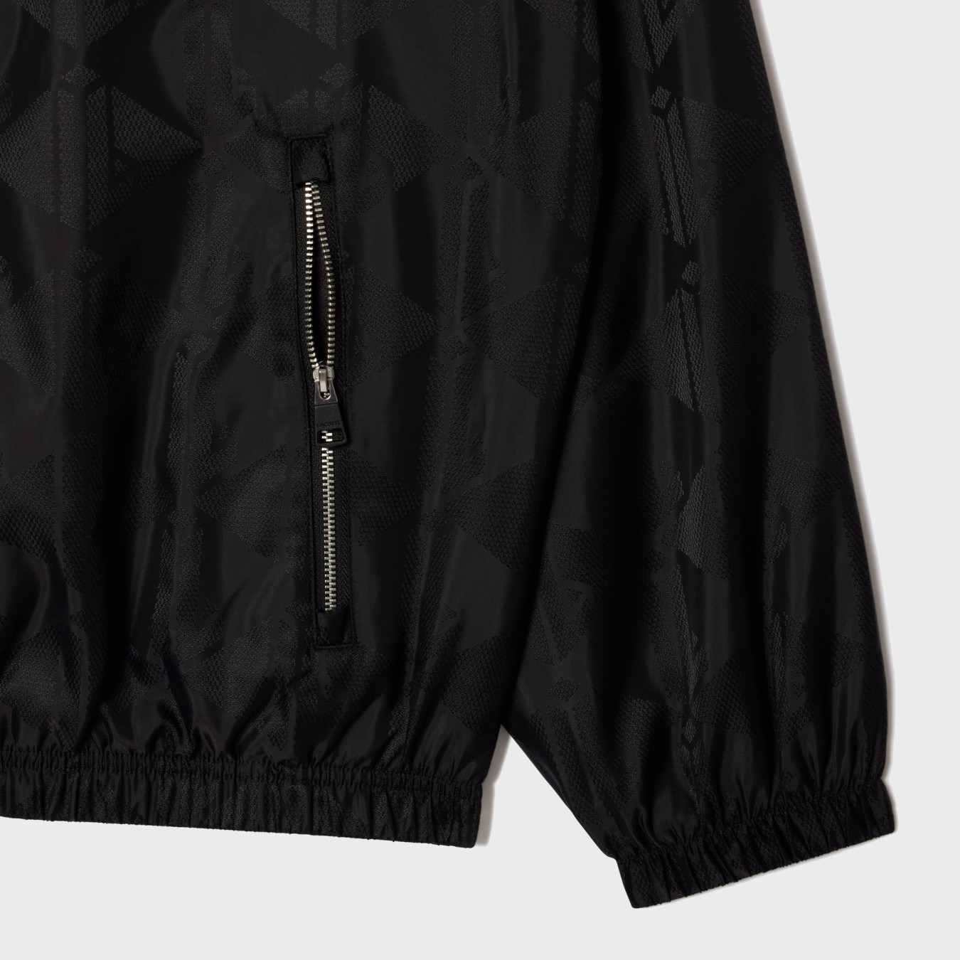 Lacoste Cropped Monogram Sportsuit Jacket