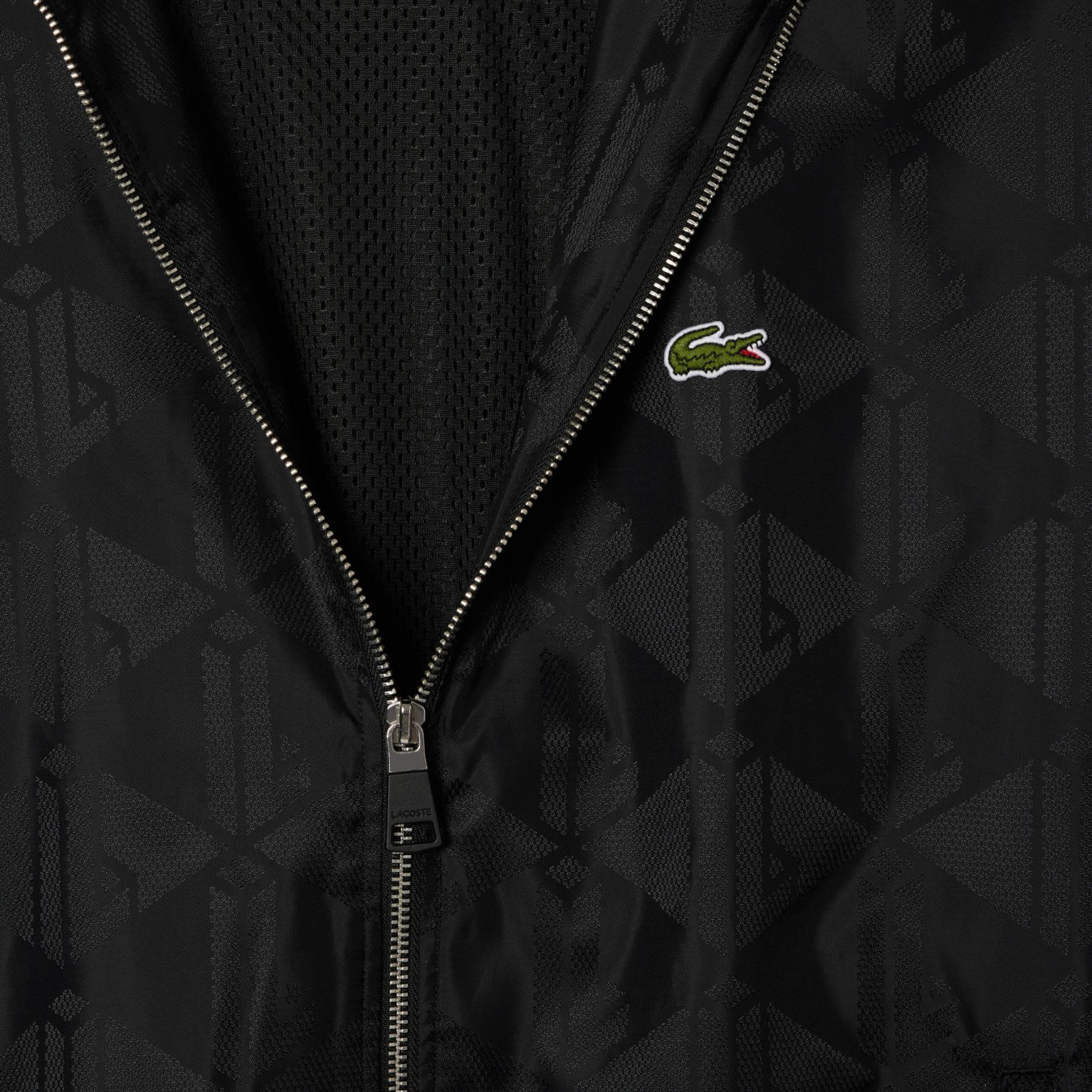 Lacoste Cropped Monogram Sportsuit Jacket