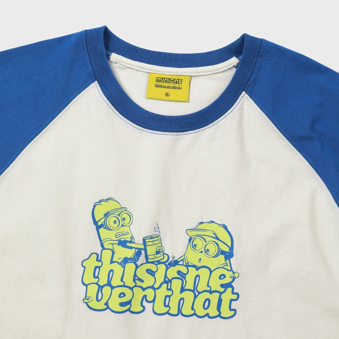 thisisneverthat TNT MINIONS Raglan Tee