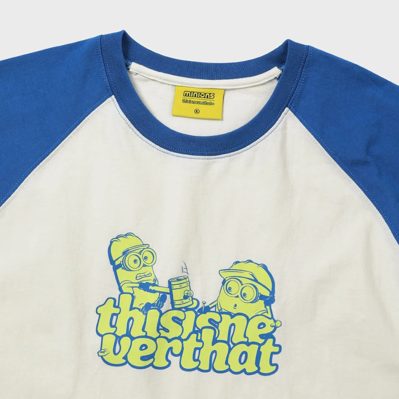thisisneverthat TNT MINIONS Raglan Tee