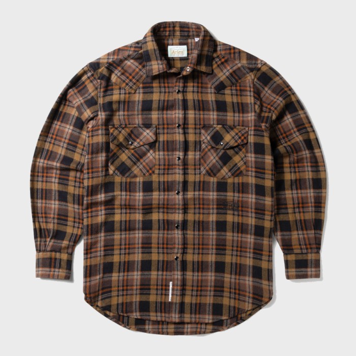 Aries OD Plaid Western Shirt 