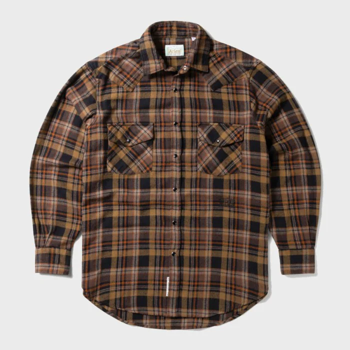 Aries OD Plaid Western Shirt 