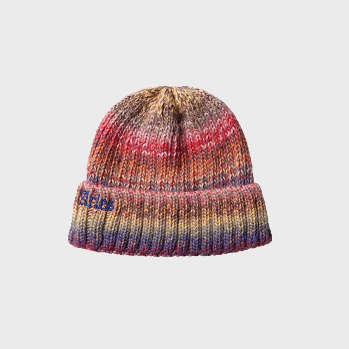 Aries Rib Knit Space Dye Beanie