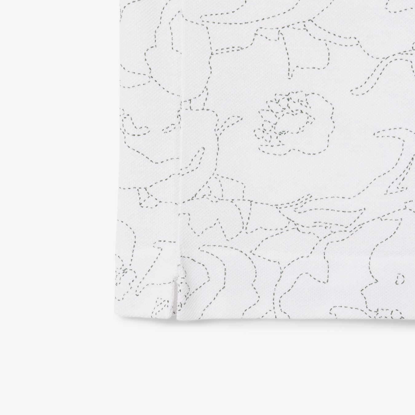 Lacoste Flower Print L.12.12 Polo Shirt