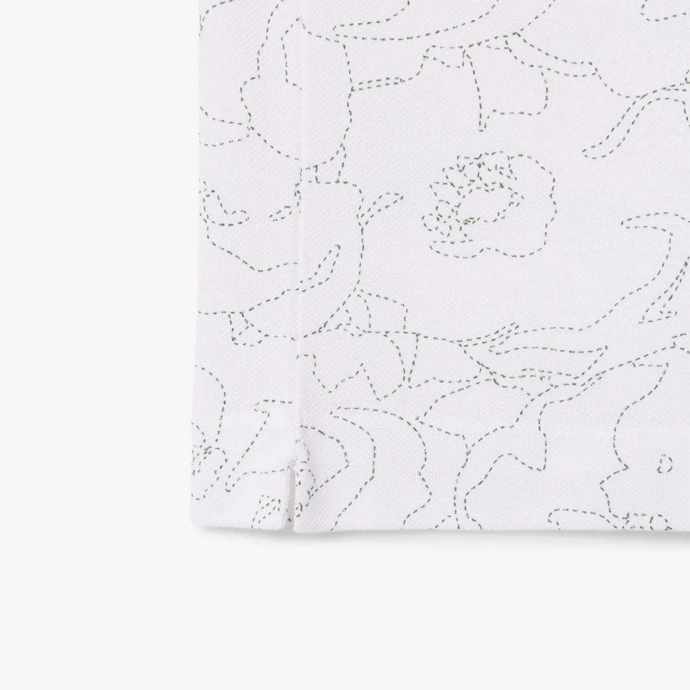 Lacoste Flower Print L.12.12 Polo Shirt