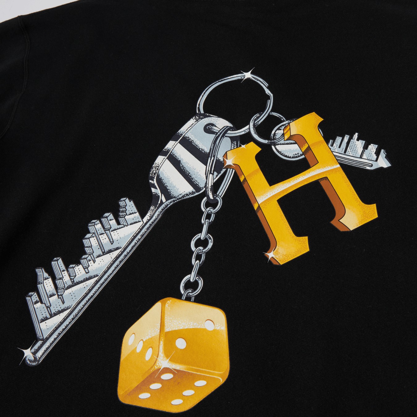 Huf Keys To The City Pullover Hoodie