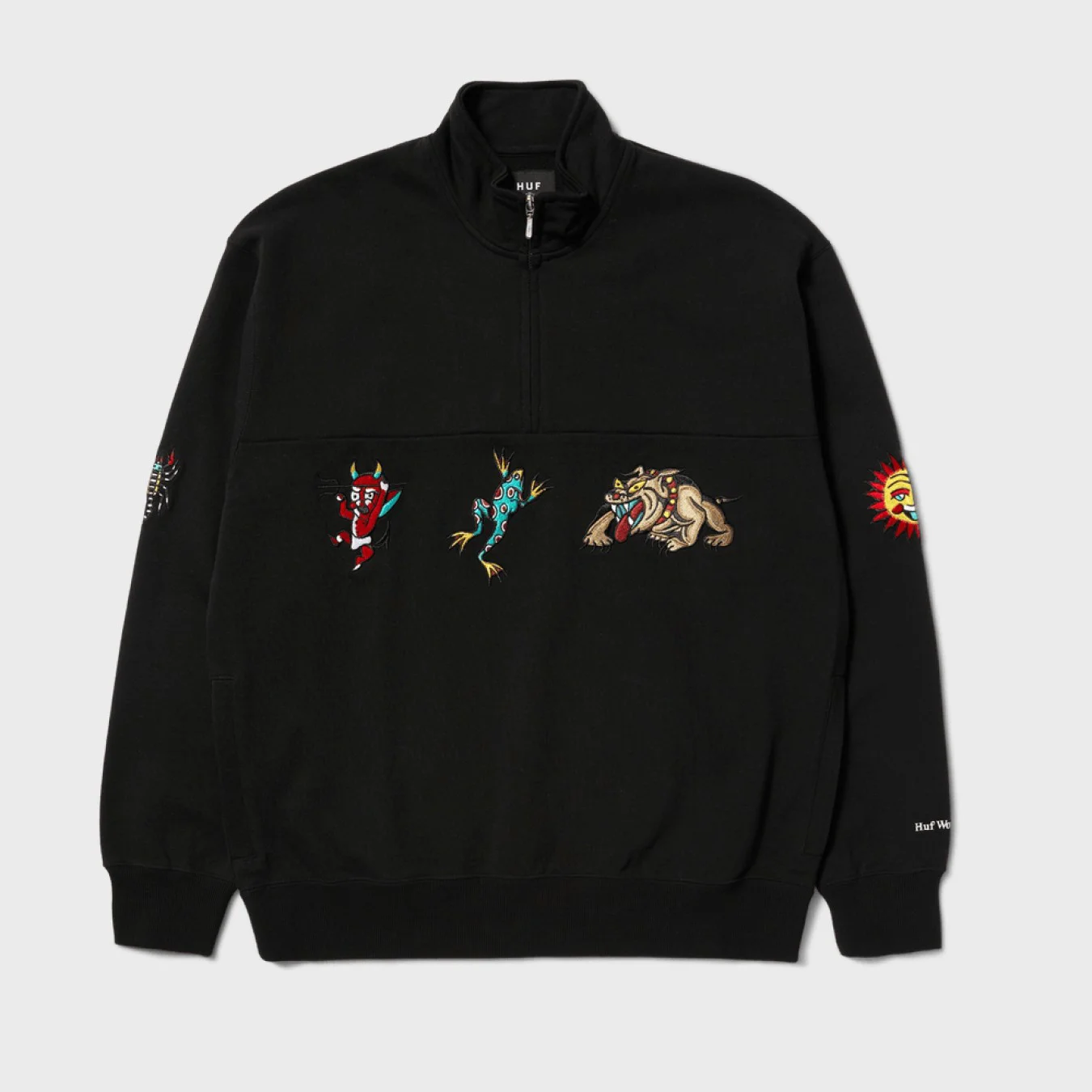 Huf Bledsoe Quarter Zip Fleece