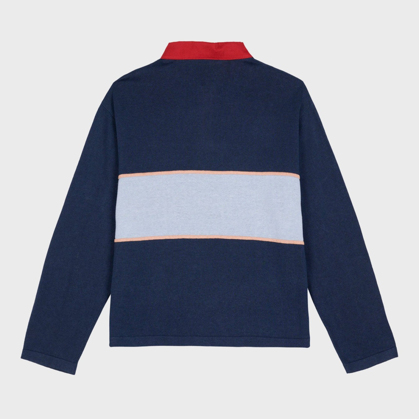 Brain Dead Lifted Stripe Long Sleeve Rugby Sweater