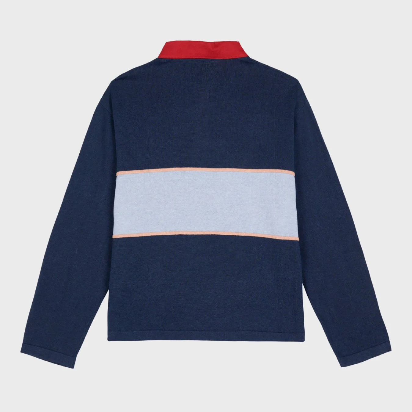 Brain Dead Lifted Stripe Long Sleeve Rugby Sweater