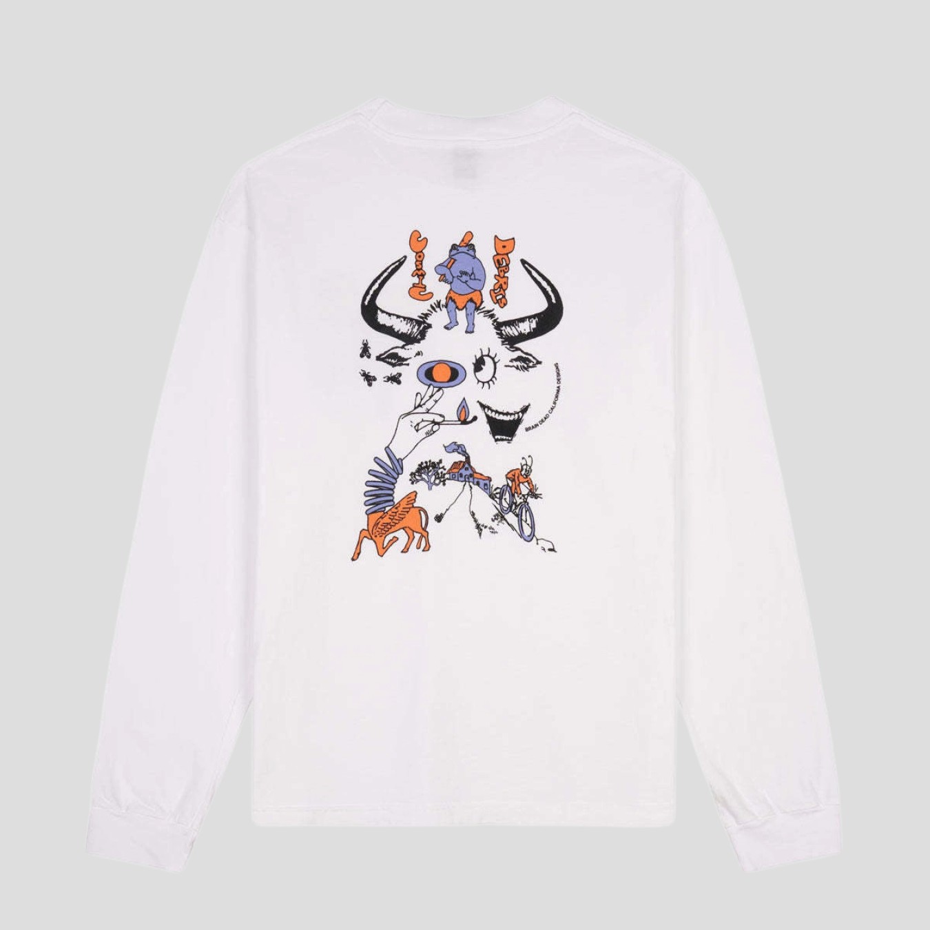 Brain Dead Cosmic Debris Long Sleeve Shirt