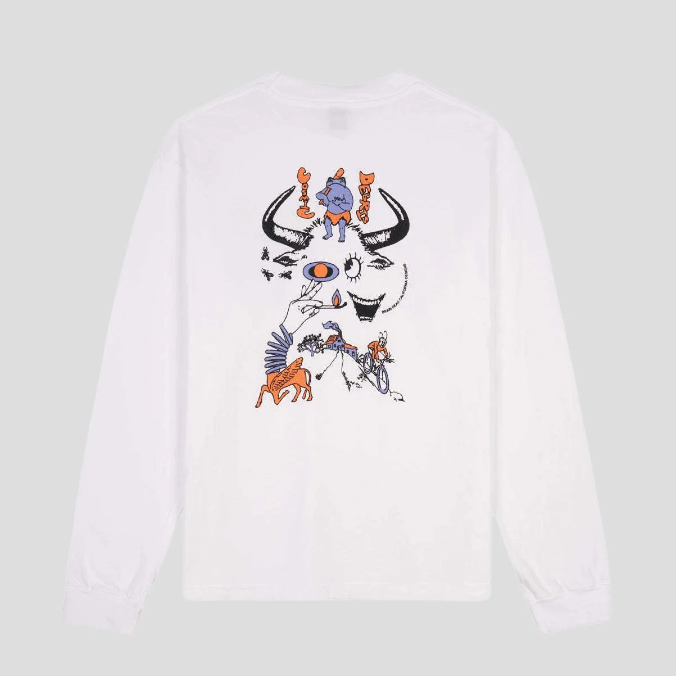 Brain Dead Cosmic Debris Long Sleeve Shirt
