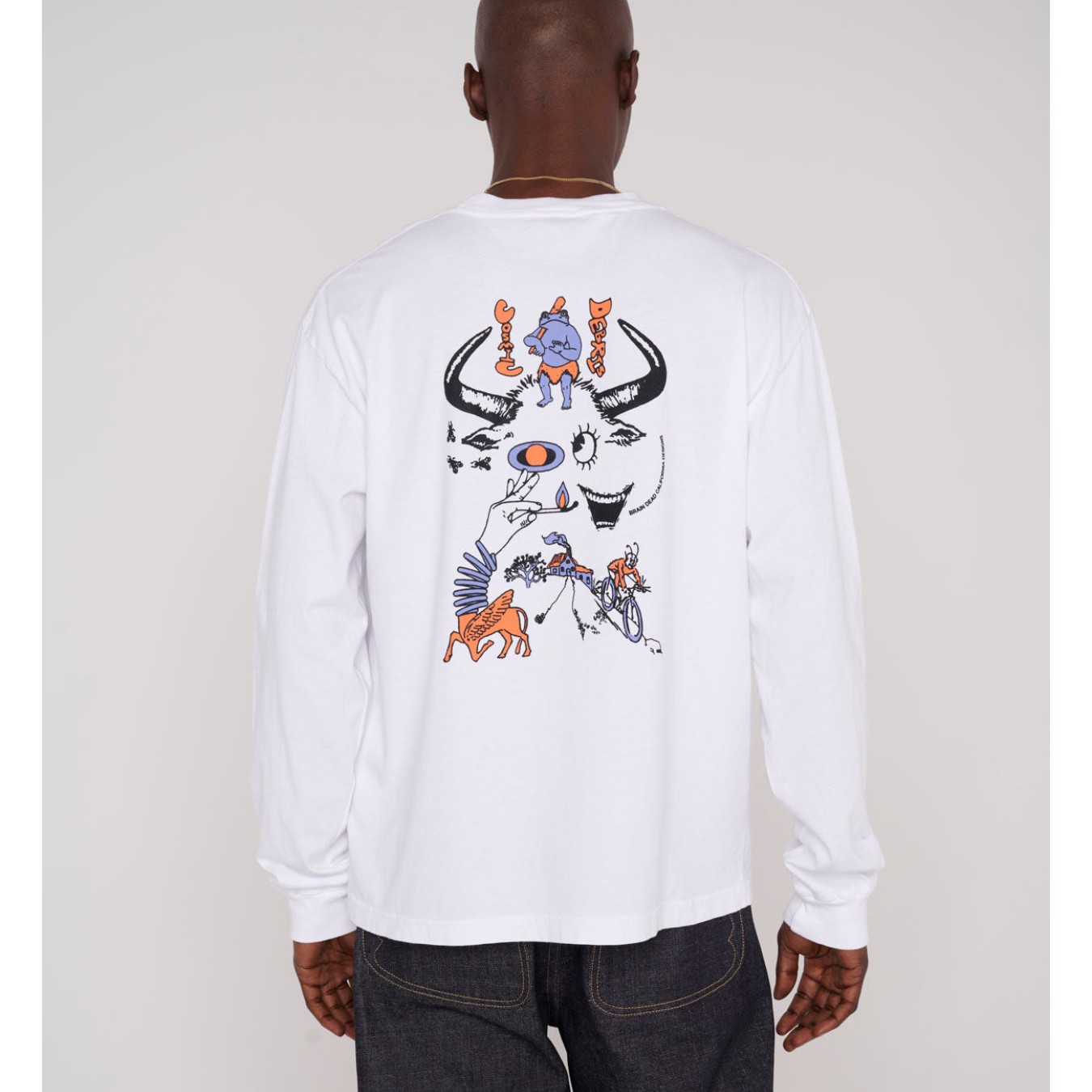 Brain Dead Cosmic Debris Long Sleeve Shirt