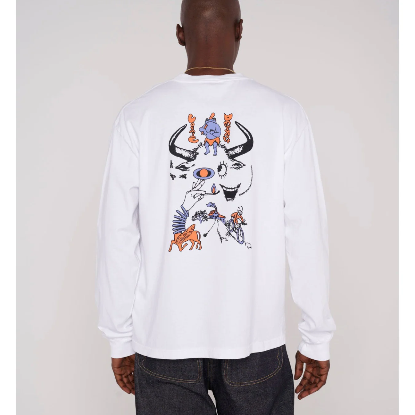 Brain Dead Cosmic Debris Long Sleeve Shirt