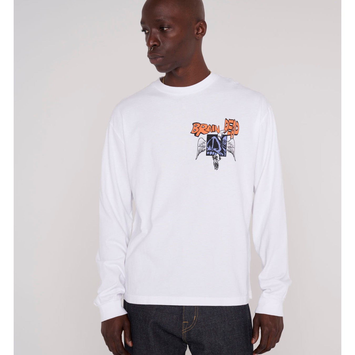Brain Dead Cosmic Debris Long Sleeve Shirt