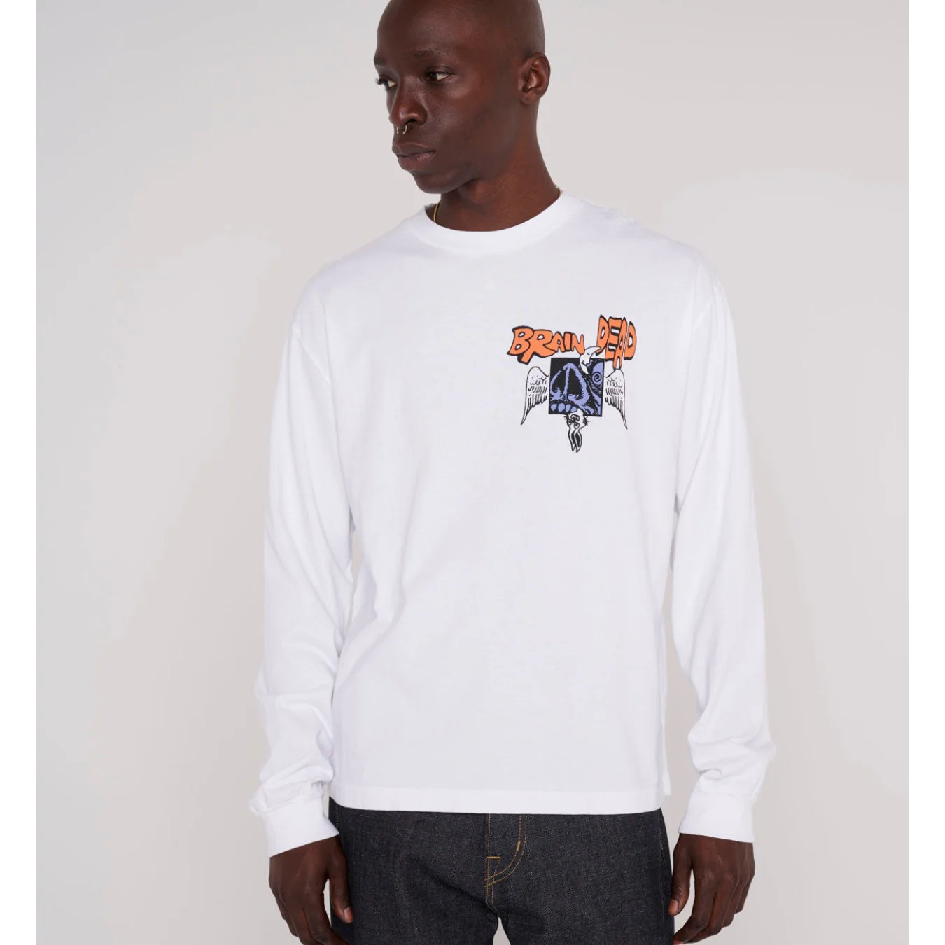 Brain Dead Cosmic Debris Long Sleeve Shirt