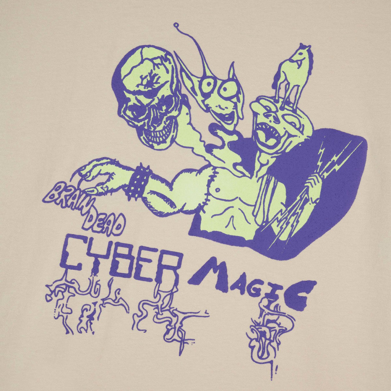Brain Dead Cyber Magic T-Shirt