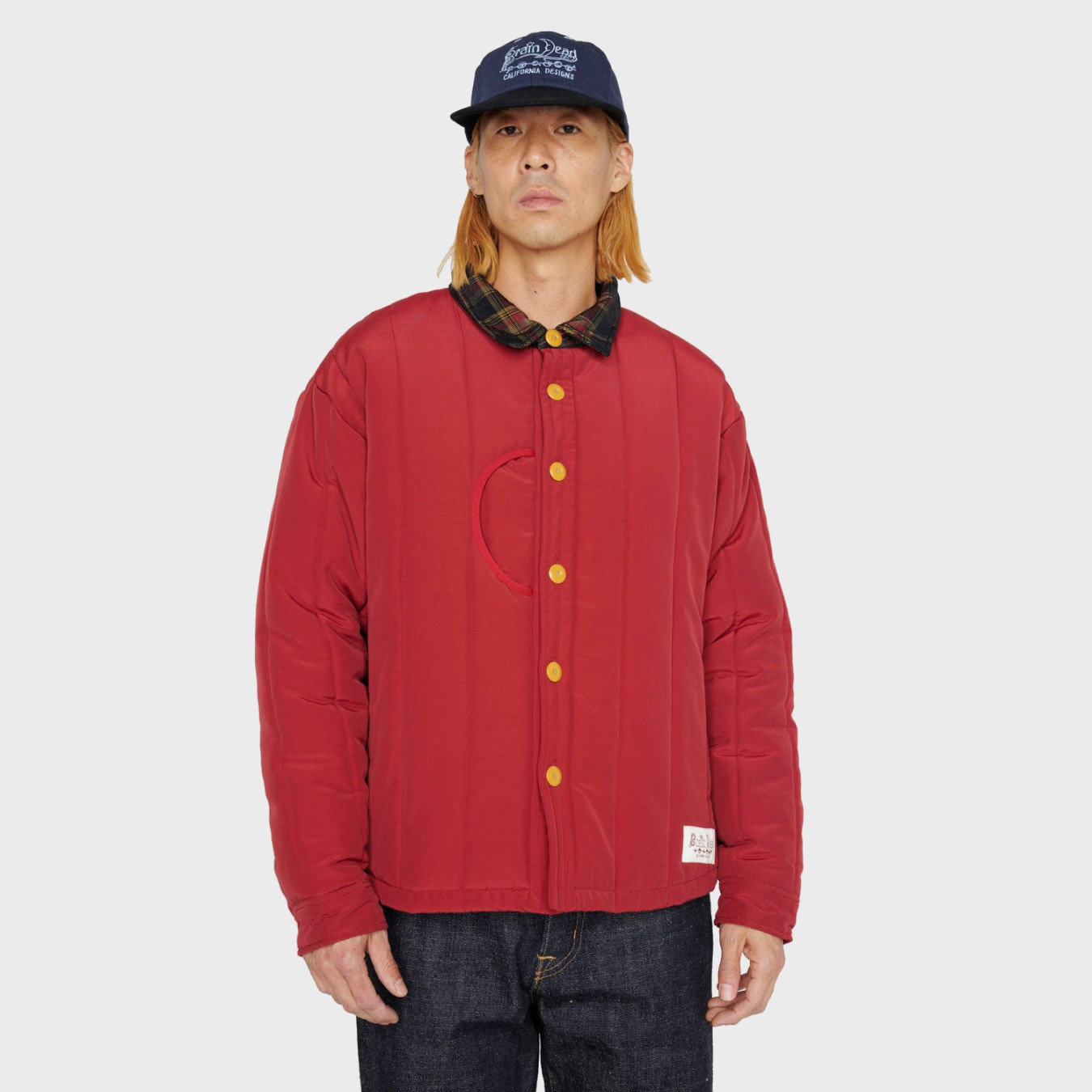 Brain Dead Puffer Button Up Shirt Jacket