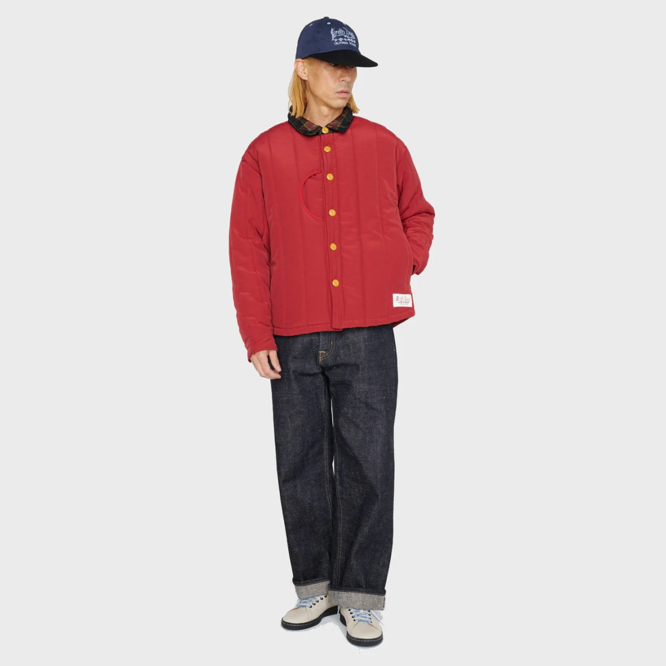 Brain Dead Puffer Button Up Shirt Jacket