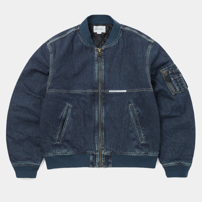 thisisneverthat Denim Bomber Jacket