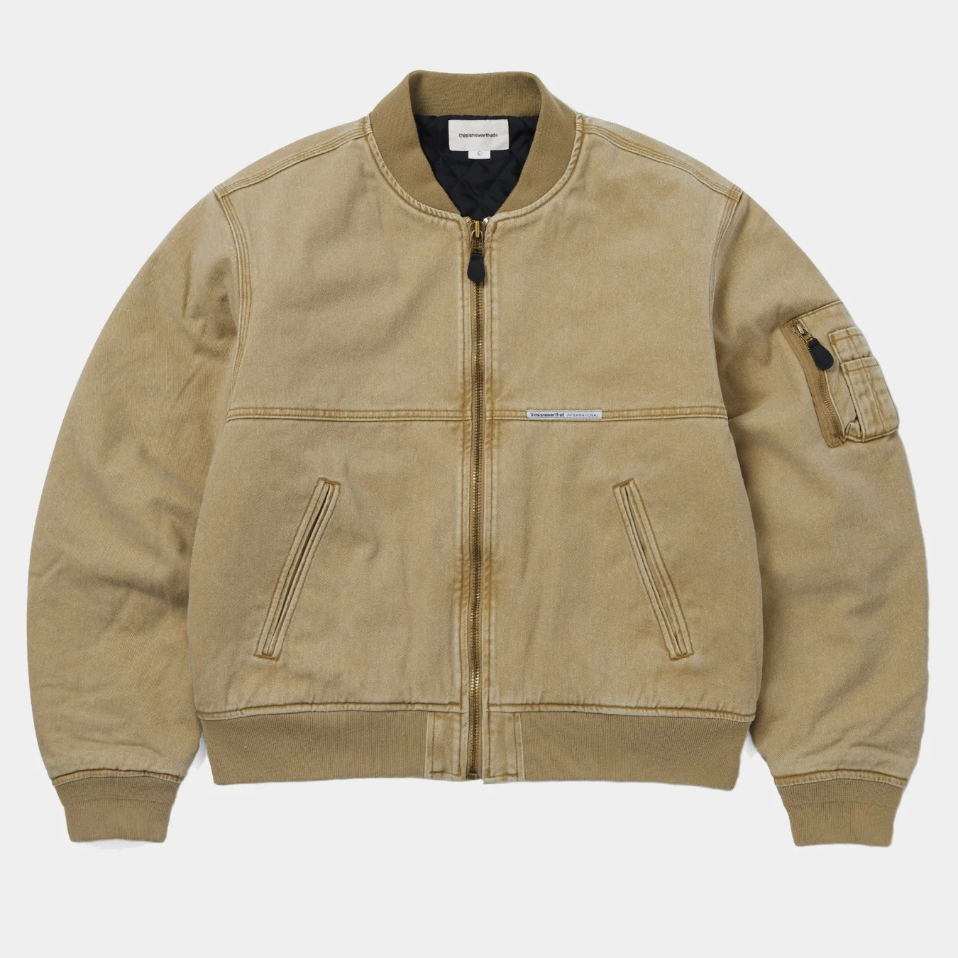 thisisneverthat Denim Bomber Jacket