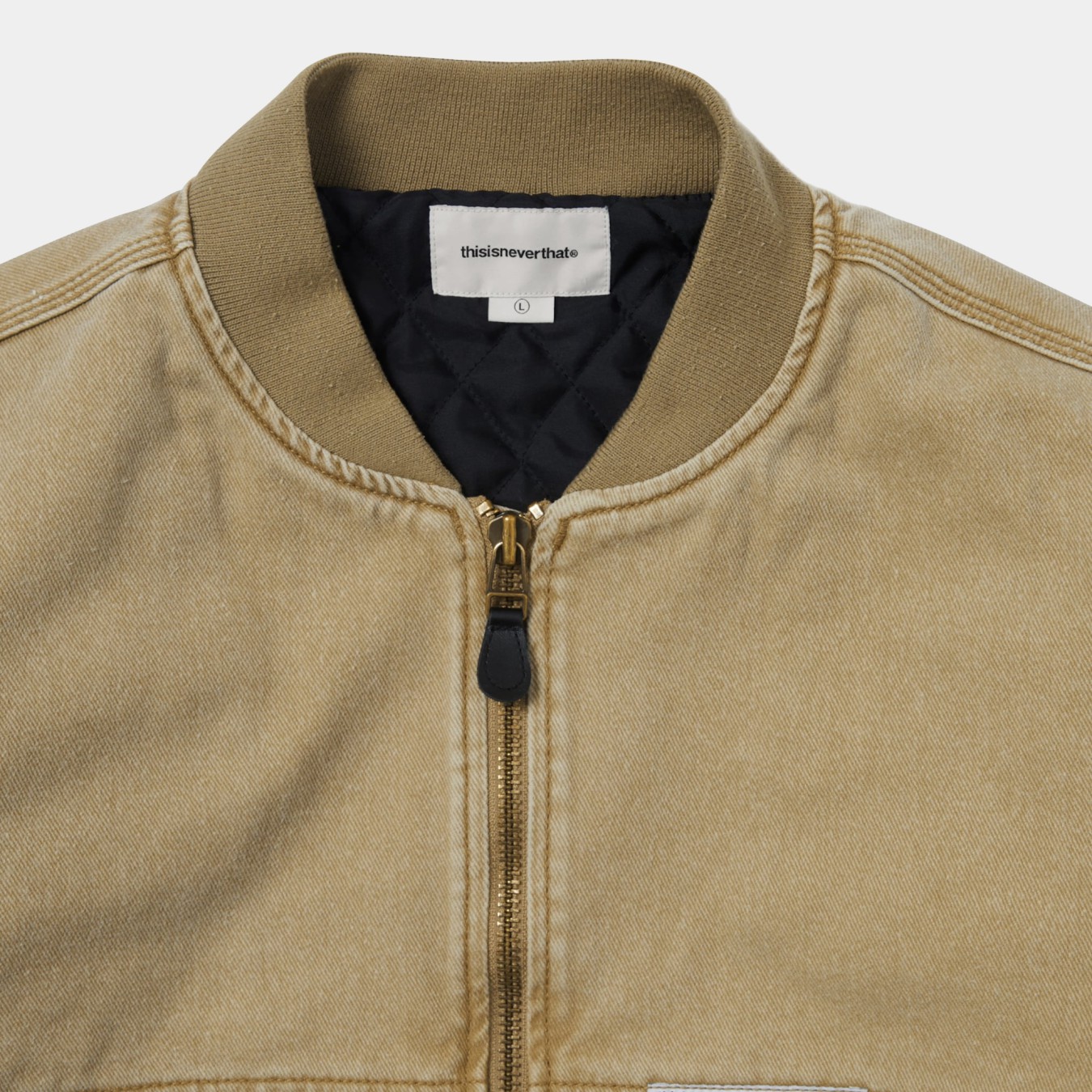 thisisneverthat Denim Bomber Jacket