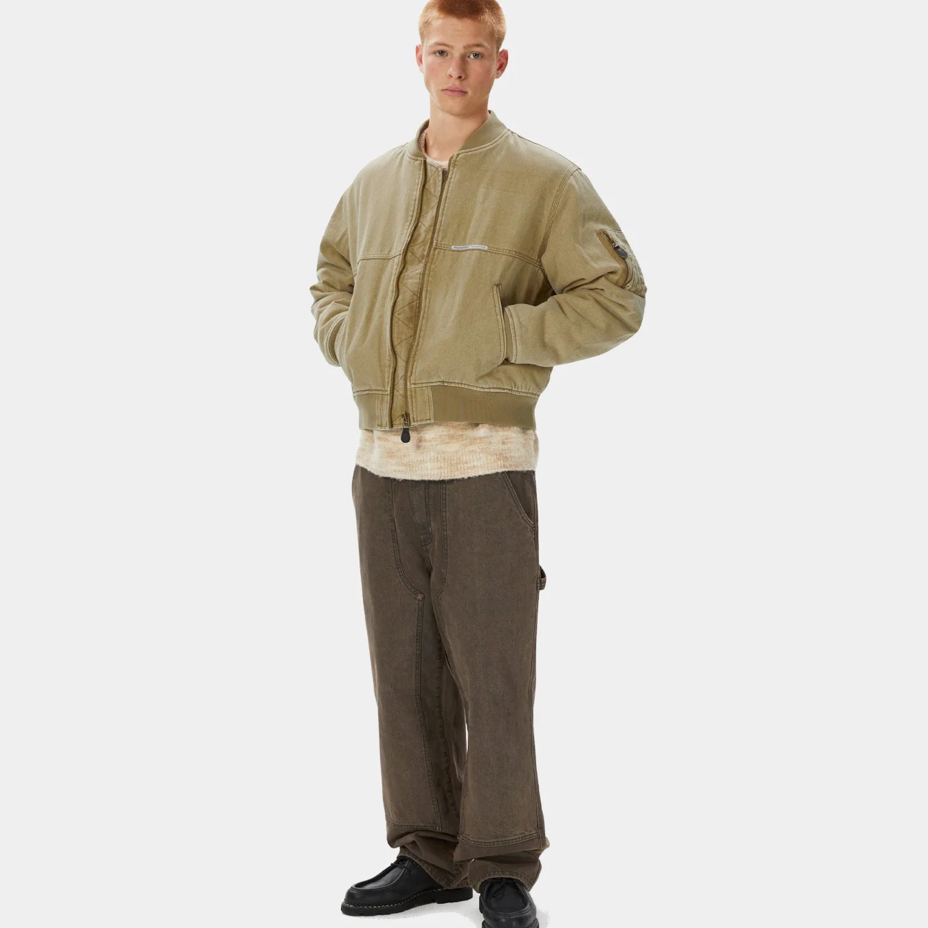 thisisneverthat Denim Bomber Jacket