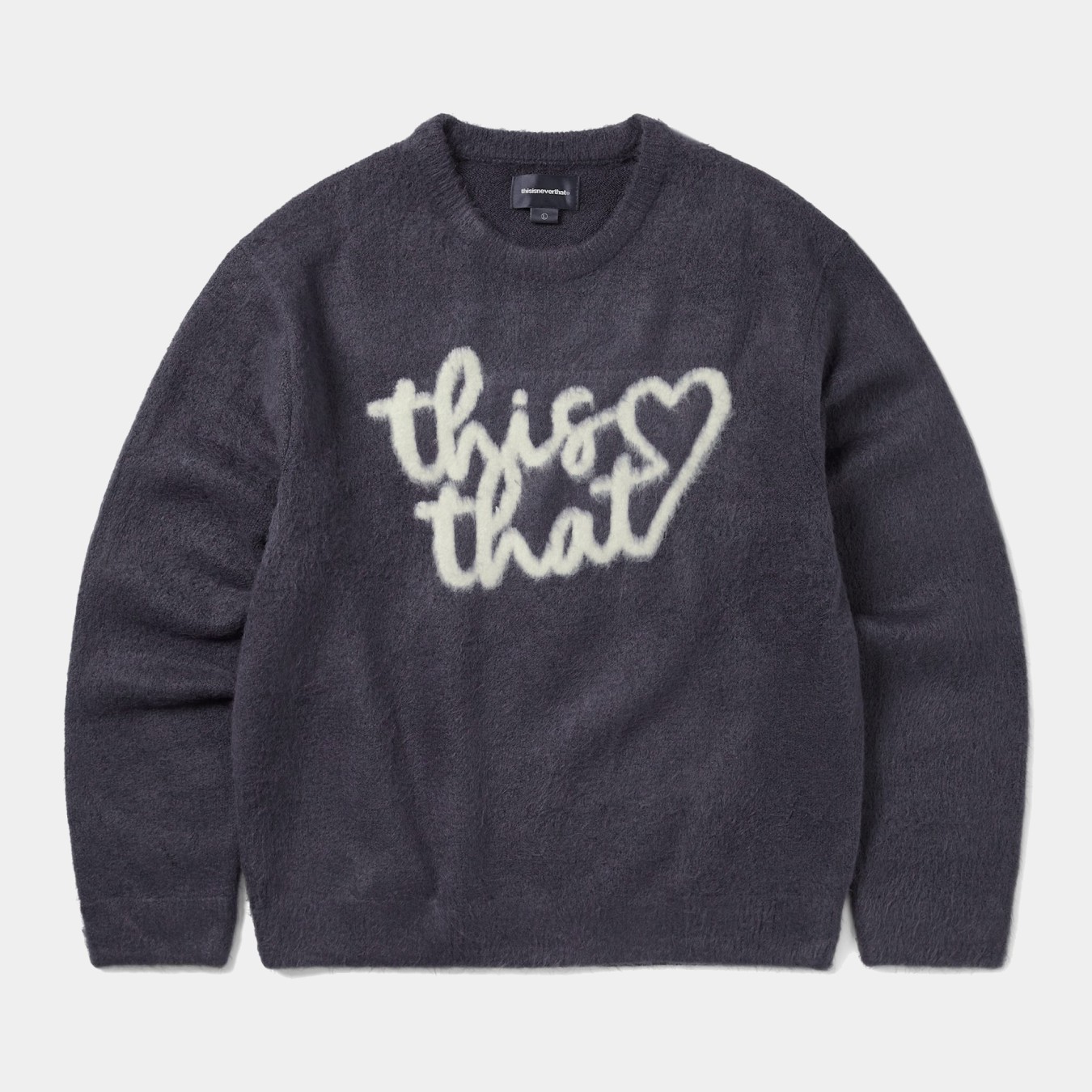 thisisneverthat Heart Logo Knit Sweater