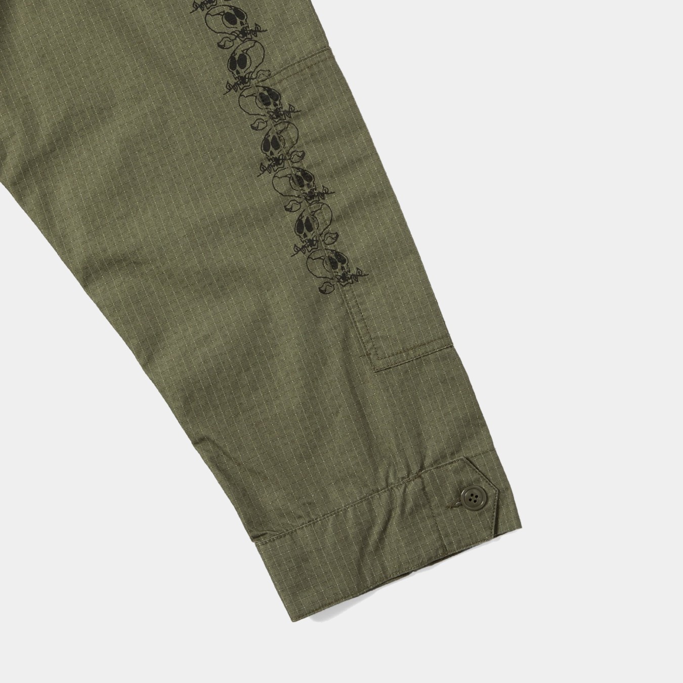 thisisneverthat x Grateful Dead Iconography BDU Jacket 