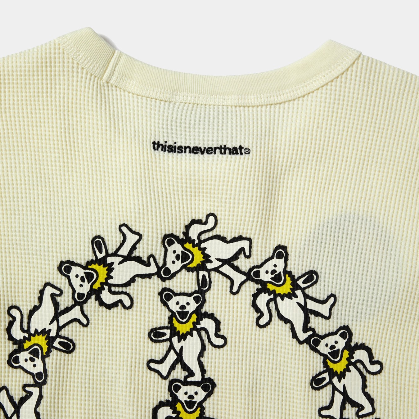 thisisneverthat  x Grateful Dead Peace Bears Waffle L/S Top