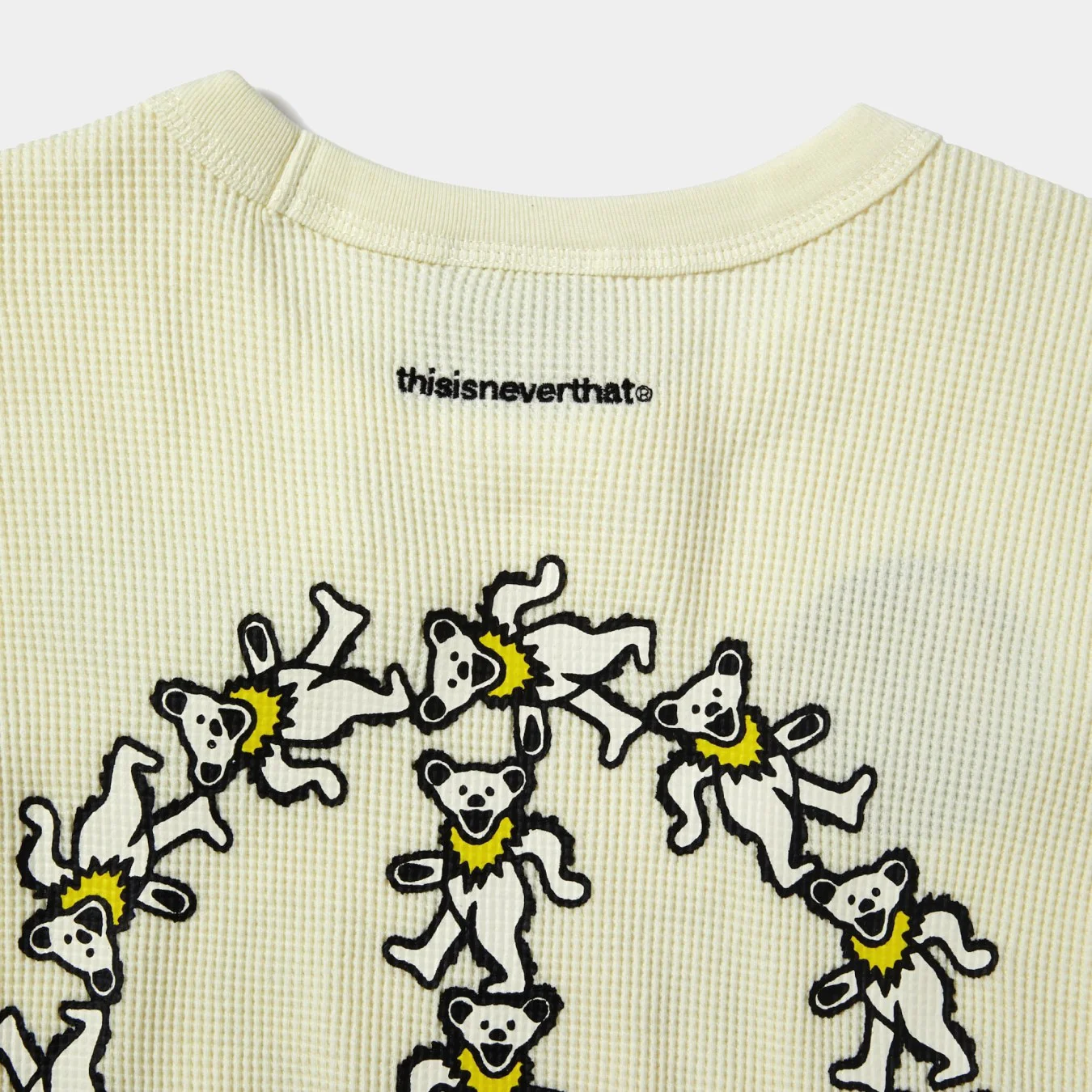 thisisneverthat  x Grateful Dead Peace Bears Waffle L/S Top