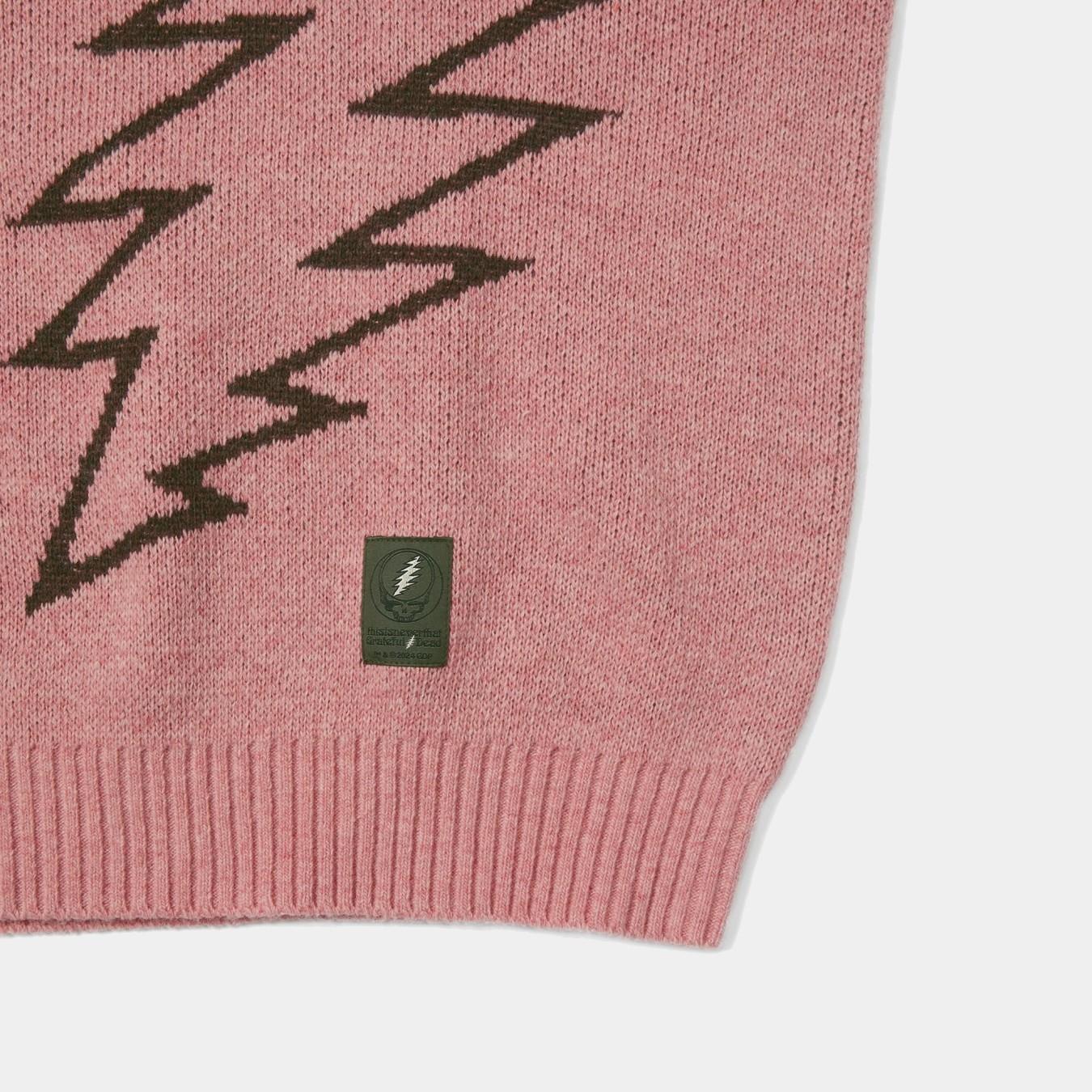 thisisneverthat x Grateful Dead Iconography Knit Sweater